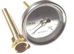 Termometro 500°C Termometro Da Forno 100 Mm Smookerthermomter Forno A Legna Pizza