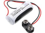 Techtek Batteria Compatibile Con [Allen Bradley] 1785-L40B/L, 1785-L60B/L, PLC-5/11, PLC-5/20, PLC-5/30, PLC-5/40, PLC-5/60, Per [Ge] Fanuc Series1 S