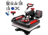 Succebuy Pressa Termica 11 In 1, 12 X 15 Pollici, Macchina Digitale Multifunzione A Sublimazione, Nero