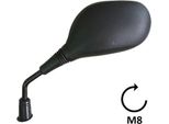Bcr Peugeot Tweet 50/125/150Cc Specchio Laterale Sinistro Argento Argento Taglia Unica