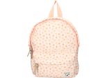 Vadobag Zaino Paris Prati Magici Con Splendida Stampa Floreale All-Over Rosa Taglia Unica