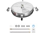 Vevor 465 Mm Idropulitrice Per Superfici, Idropulitrice Per Superfici In Acciaio Inox, Pressione Massima 4000 Psi, Connettore Rapido Da 1/4 Di Pollice, Per Calcestruzzo, Patio, Terrazza, Terrazza. Pressione 4000 Psi, Connettore Rapido Da 1/4 Di Pollice, Per Calcestruzzo, Patio, Terrazza