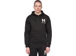 Henleys - Maglia Con Cappuccio "Tapehen"" Da Uomo BG1415 (Xl) (Nero)"