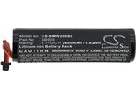Techtek Batteria Compatibile Con [Shure] Mxw Handheld Transmitter, MXW2 Handheld Transmitter Sostituisce 95A35233, Per SB905