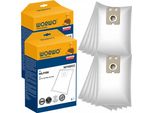 Worwo Power Bag Sacchetti Per Aspirapolvere, Confezione Da 10 – Ricambi, Compatibili Con Nilfisk VP300 / Gd 1000 – Microfibra*