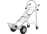 Succebuy Carrello Porta Sacchi In Alluminio 4 In 1, Capacità Di Carico 1000 Lbs, Carrello Pieghevole Robusto E Trasformabile, Carrello Multiuso Con Ruote In Gomma, Carrello Porta Sacchi Industriale Pieghevole E Carrello A Piattaforma