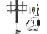 Succebuy Sollevatore Tv Motorizzato Da - 71 Cm Di Corsa Supporto Regolabile Per Tv Da 26-57 Pollici Telecomando Capacità Di Carico 60Kg