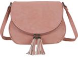 Gallantry, Borsa A Tracolla Da Donna Con Zip, Rosa