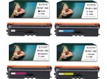 4X Toner Per Brother TN423B-423B TN421 TN423B Cmyk = Nero + Blu + Rosso + Giallo | Sostituzione Per DCP-L8410CDW MFC-8690CDW MFC-8900CDW