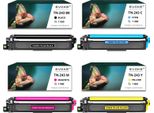 4X Toner Per Brother TN243B-243B TN243B Cmyk = Nero + Blu + Rosso + Giallo | Sostituzione Per DCP-L3510CDW DCP-L3550CDW HL-L3270 MFC-L3770CDW