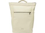 S.Oliver Zaino Per Laptop Zaino Con Scomparto Per Laptop Backpack Brown Beige