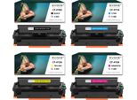 4X Toner Per Hp CE410X CF380X CE410X CF380X CC530A Cmyk = Nero + Blu + Rosso + Giallo | Sostituzione Per Laserjet M351A M375Nw M451Dn M475Dn