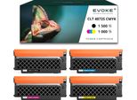 4X Toner Per Samsung CLT-K4072S 310B 320B CLT-K4092S Cmyk = Nero + Blu + Rosso + Giallo | Sostituzione Per CLP-320 CLP-325 CLX-3180 CLX-3185