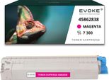 Toner Per Oki 45-853M 45862838 Rosso (Magenta) | Ricambio Per MC853 Mc853Dn MC873 Mc873Dn MC883