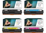 4X Toner Per Hp CF530A-CF530A CF530A Cmyk = Nero + Blu + Rosso + Giallo | Ricambio Per Color Laserjet M180N M181Fw M154A M154Nw