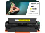 Toner Per Hp CF412X / CRG046HY-CF412X/CRG046H CF412X / CRG046HY Giallo (Giallo) | Sostituzione Per M452Dn M452Dw M477Fdn M477Fdw Mf732Cdw Mf734Cdw