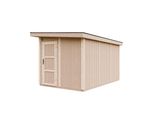 Capanno Da Giardino Di 8,7M² + Pavimento + Piastrelle Bituminose L412Xl279Xh239 Cm - Timbela M904