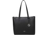 L.Credi Borsa Shopper Borsa A Tracolla Polly Shopper Black Nero