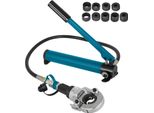 Succebuy 6T Pinze A Crimpare Idrauliche V12-28Mm Th16-32Mm, Pinze A Crimpare Per Tubi A Forma Di V/Th, Testa Rotante A 360° Pinze A Crimpare PE-X Portatili Per Tubi Compositi Pex PE-X Pb, Giallo