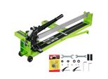 Succebuy Taglierina Manuale Per Piastrelle Da 31,5 Pollici, Taglierina Per Piastrelle In Ceramica E Gres Porcellanato Da 1,4 Pollici Con Guida Laser, Struttura Interamente In Acciaio E Ruote Di Taglio Di Ricambio, Utensile Manuale Per Taglierina Per Piastrelle