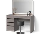 Livinity Toeletta Imola, Con Specchio Led E Sgabello, Cachemire