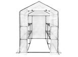 4Iq Mini Tunnel Per Serre Con Ripiani 1,4X1,4X2 M, Bianco