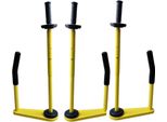 Set Di 3 - Dispenser Per Film Estensibile Per Imballaggi - Dispenser Professionale Ergonomico Per Film Estensibile, Adatto A Film Di 30-50 Cm Di Larghezza, Robusto E Durevole - Dispenser Per Imballaggi Di Pallet, Traslochi