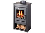 Stufa A Legna Victoria Deluxe Sm - 7,00 Kw, Compatta, Efficiente, Moderna Ed Economica