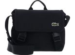 Lacoste Borsa A Tracolla Slim Messenger Bag Noir Nero