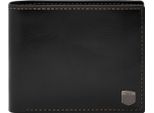 Fossil Portafoglio Hayes Coin Pocket Bifold Wallet Black Nero