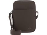 Lacoste Borsa A Tracolla Men's Classic Vertical Camera Bag Morel Marrone