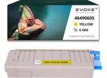 Toner Per Oki 46-C532Y 46490605 Giallo (Giallo) | Ricambio Per C 532 Dn C 542 Dn Mc 563 Dn Mc 573 Dn