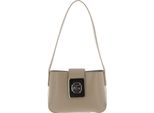 Lacoste Pelle Borsa A Tracolla Amelia Shoulder Bag Viennois Beige