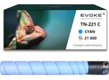 Toner Per Konica Minolta TN221C-TN221C TN221C Blu (Ciano) | Sostituzione Per C227 C287