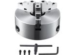 Mandrino Per Tornio K11-200 200Mm Mandrino A Tre Griffe Materiale HT300 Mandrino A 3 Griffe Gamma Di Serraggio 4-200Mm 3 Griffe, 20Cr, ≥53HRC φ65Mm Foro Mandrino Per Tornio Autocentrante