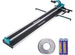Taglierina Professionale Per Piastrelle A Doppia Guida Lunghezza Di Taglio Di 1200 Mm Spessore Di Taglio 4-15 Mm Larghezza Minima Di Taglio 25 Mm Taglierina Per Piastrelle Inclusa