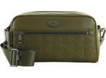 Lacoste Pelle Borsa A Tracolla Nomogramme Crossover Bag Ivy Green Oliva