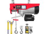 Argano Elettrico A Fune Argano Motorizzato Paranco A Fune 200-400 Kg 850 W 12 M