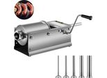 Insaccatrice 3L Tritacarne Macchina Per Salsicce Insaccatrice Orizzontale In Acciaio Inox Beccuccio Per Salsicce