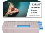 Toner Per Oki 46-C532C 46490607 Blu (Ciano) | Sostituzione Per C 532 Dn C 542 Dn Mc 563 Dn Mc 573 Dn