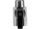 Valvola A Sfera In Ottone 1/2" 3/8"" 1/4"" 1/8"" Filettatura Bsp Maschio X Bsp Femmina Compressore D'aria"