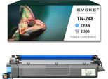 Toner Compatibile Per Brother TN248 Blu Ciano | 2300 Pagine| TN-248