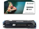 Toner Per Hp 124A Q6000A Nero (Nero) | Sostituzione Per Color Laserjet 1600 2600 2605 CM1015 CM1017