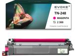 Toner Compatibile Per Brother TN248 Rosso Magenta | 2300 Pagine| TN-248