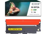 Toner Per Hp W2072A-117Y W2072A Giallo (Giallo) | Sostituzione Per 150A 150Nw 178Nw 178Nwg 179Fnw 179Fng 179Fwg