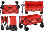 Carrello Da Giardino Pieghevole 82X44X28Cm, 100 Kg, Carrello A Mano, Carrello Da Trasporto