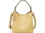 Fossil Borsa A Tracolla Borsetta Jessie Bucket Crossbody Bag Daze Giallo Chiaro