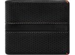Fossil Portafoglio Sport Tourer Coin Pocket Bifold Black Nero