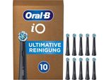 Oral-B Io Ultimative Reinigung AufsteckbüRsten Schwarz (10 Stk.)
