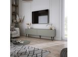 Mobile Tv : Aloe, 140 X 52 X 32 Cm, Gambe Nere